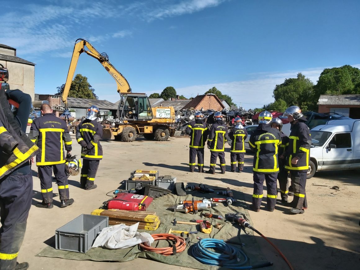 Formation des pompiers de Foucarmont